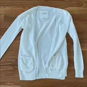 off-white Abercrombie kids sweater